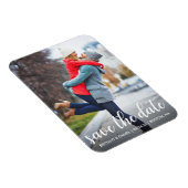 スクリプトモダン |写真の日付を保存 マグネット (右側)