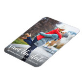 スクリプトモダン |写真の日付を保存 マグネット (左側)