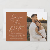 スクリプトモダンTerracotta 2の写真 セーブザデート (正面)