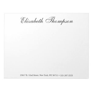 スクリプトモノグラムの ノートパッド