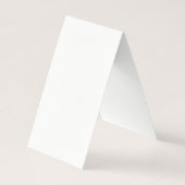 スクリプトモノグラム金ゴールドキスステインマーブル 名刺 (裏面)