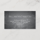 スクリプトモノグラム/ 企業の素朴 名刺 (裏面)