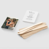 スクリプトラブフォト結婚式 プログラムハンドファン ハンドファン (組立なし)