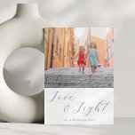 スクリプトラブライトシンプルハヌカー2ブルーフォト シーズンカード<br><div class="desc">スクリプトラブライトシンプルハヌカー2ブルーフォトホリデーカード</div>