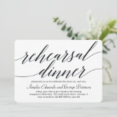 スクリプトリモダンハーサルディナー招待状 招待状 (スタンド正面)