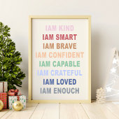 スクリプトレタリング引用文アートポスター ポスター