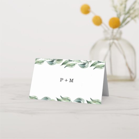 スクリプト予約パーソナライズされたの結婚座席表 プレイスカード (裏面)