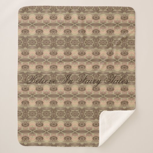 スクリプト付きタイポグラフィ シェルパブランケット (正面)