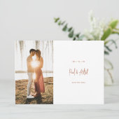 スクリプト内の名前日付カードを保存する 招待状 (スタンド正面)