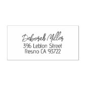 スクリプト名のエレガントなアドレス指定 ラバースタンプ (インプリント)