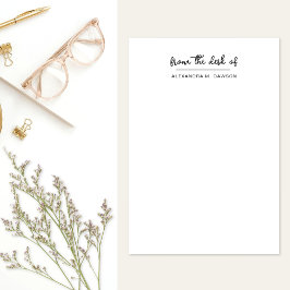 スクリプト名のデスクシンプルからパーソナライズされた ポストイット