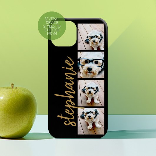 スクリプト名の4枚フォトコラージュを作ろう Case-Mate iPhoneケース