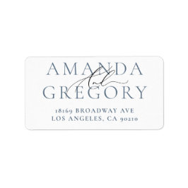 スクリプト名エレガントのセルフ差出人住所ラベル ラベル