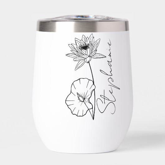 スクリプト名エレガントロータス7月誕生月花 (正面)