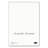 スクリプト名シーフード食事オプション座席表 テーブルナンバー (正面)