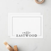 スクリプト名セリフ注釈カード ノートカード (正面/裏面インサイチュ)