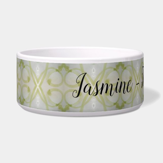 スクリプト名タイポグラフィ ボウル (左)