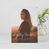 スクリプト名フォト大学院アナウンスメントカード 案内状 (スタンド正面)