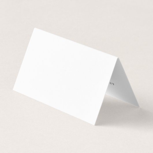 スクリプト名メイクアップアーティスト 名刺 (裏面)