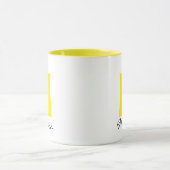 スクリプト名前をカスタムするとモノグラム マグカップ (中央)