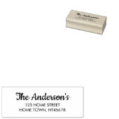 スクリプト名差出人住所 ラバースタンプ (押印)