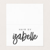 スクリプト名美容師アポイントメントアラーム 名刺 (外部フラット)