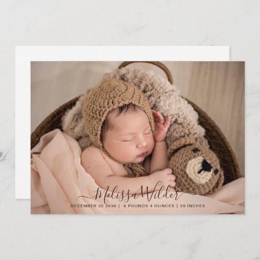 スクリプト名2フォトオーバーレイ誕生のお知らせ (正面/裏面)