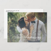 スクリプト名 フォト サンクス ポストカード (正面/裏面)