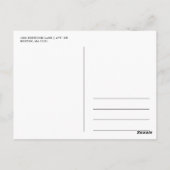 スクリプト名 フォト サンクス ポストカード (裏面)