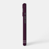 スクリプト名 ミニマリストプラム iPhone 16ケース (左側面)