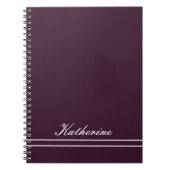 スクリプト名 ミニマリスト 梅 ノートブック (正面)