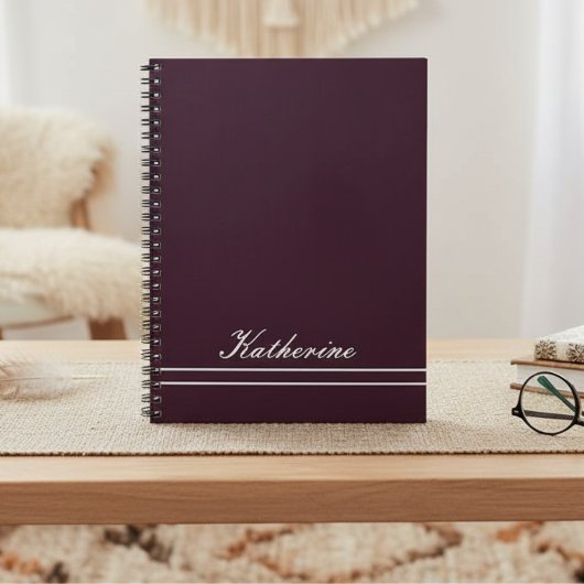 スクリプト名 ミニマリスト 梅 ノートブック