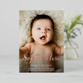 スクリプト名Vertical Photos誕生発表 箔シーズンカード (立ち正面)