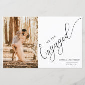 スクリプト婚約の発表 (正面)