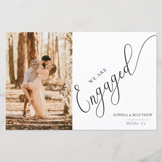 スクリプト婚約の発表 (正面)