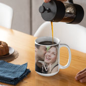 スクリプト形式のオーバーレイストーリー コーヒーマグカップ