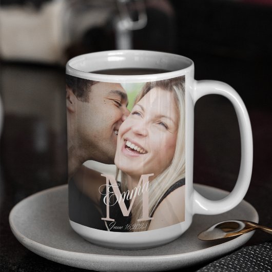 スクリプト形式のオーバーレイストーリー コーヒーマグカップ