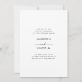 スクリプト彼女は言ったYes婚約パーティビーチ写真 招待状 (裏面)