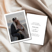 スクリプト彼女は言ったYes婚約パーティビーチ写真 招待状