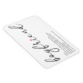 スクリプト愛ハートボーイフレンド定義 マグネット (右側)