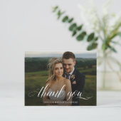 スクリプト感謝結婚の葉書 ポストカード (スタンド正面)