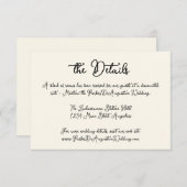 スクリプト結婚の情報詳細エンクロージャカード エンクロージャーカード (正面/裏面)