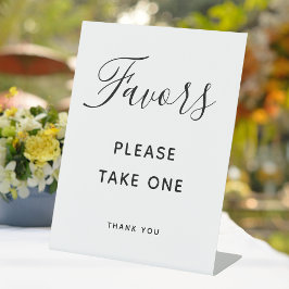 スクリプト結婚式の引き出物1つのテーブルを取得する 台座サイン