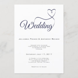 スクリプト結婚式招待状 招待状