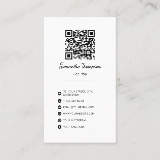 スクリプト署名プロフェッショナル撮影 名刺 (裏面)