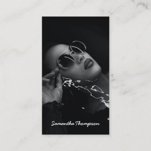 スクリプト署名プロフェッショナル撮影 名刺 (正面)