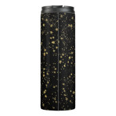 スクリプト黒ピンクのトレンディーモダンマザーズ日 タンブラー (裏面)