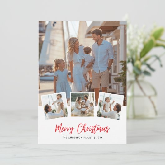 スクリプト4フォトファミリークリスマスマリーン航海のズ シーズンカード (スタンド正面)