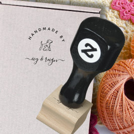 スクリプト カスタムロゴ 手作りで ラバースタンプ