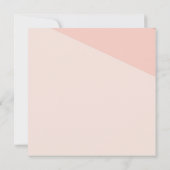 スクリプト カリグラフィー ウェディング モダン セーブ・ザ・デート (裏面)